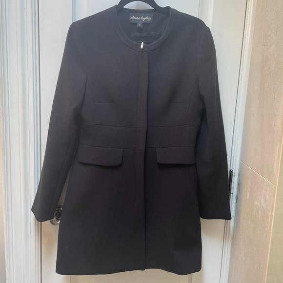 Vintage Womens Sandra Angelozzi black blazer jacket - Picture 1 of 6